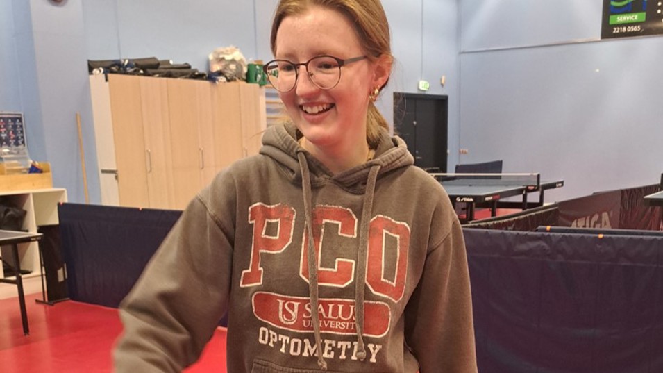 Med Bordtennis for Fremtiden har Emilie udviklet sig i positiv retning både socialt og personligt